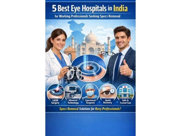Business News | 5 Eye Hospitals in India for Working Professionals Seeking Specs Removal