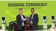 Business News | V-GREEN Signs Strategic Agreement with HPCL to Develop Electric Vehicle Charging Infrastructure at HPCL Retail Outlets