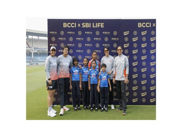 Business News | SBI Life & BCCI Facilitate a Once in a Lifetime 'Meet & Greet' for Five Young Girls from Udayan NGO with the Indian Women's Cricket Team