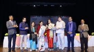 India News | Renowned Writer Maitreyi Pushpa Conferred with IFFCO Sahitya Samman 2025, Ankita Jain Receives Yuva Sahitya Samman