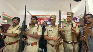 India News | Hyderabad: Police Seized 15 Kgs of Deer Meat; Accused Handed to Forest Department