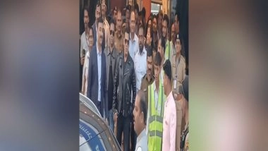 Entertainment News | Salman Khan Arrives at Jamnagar in Style Ahead of Celebratory Event by Reliance