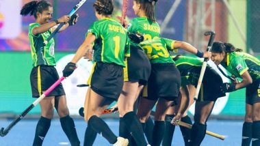 Sports News | Ranchi Royals Enjoy Dominant 5-0 Win over Shrachi Bengal Tigers in Women's Hockey India League