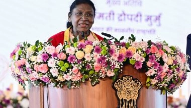 India News | President Droupadi Murmu to Grace SOAR Programme and Confer AI Certificates on January 1