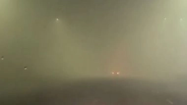 India News | Heavy Fog Blankets Delhi-NCR; Air Quality Remains in 'severe' Category