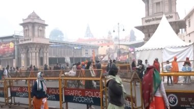 India News | Ayodhya Witnesses Surge of Devotees on Ram Lalla Pran Pratishtha Anniversary