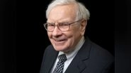 Business News | 'Oracle of Omaha' Warren Buffett Steps Down as Berkshire Hathaway CEO After Six Decades