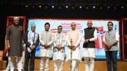 Business News | Shri Acharya Devvrat, Governor of Gujarat, and Union Ministers Shri Kinjarapu Ram Mohan Naidu & Gajendra Singh Shekhawat Grace Namotsav at Sanskardham