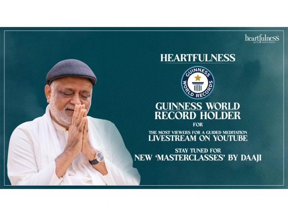 Business News | Heartfulness Sets Guinness World Record as 20 Million Participate in Global Meditation on World Meditation Day