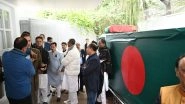 World News | Former Bangladesh PM Khaleda Zia's Family Pay Their Last Respects to Her Ahead of Namaz-e-Janaza