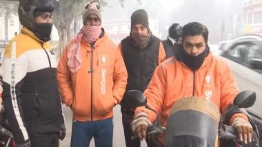 India News | Food Delivery Workers Hold Nationwide Strike over Pay, Insurance and Working Conditions