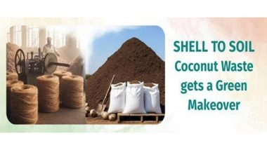 Business News | From Shell to Soil: India's Urban Local Bodies Recycle Coconut Waste into Economic, Environmental Gains