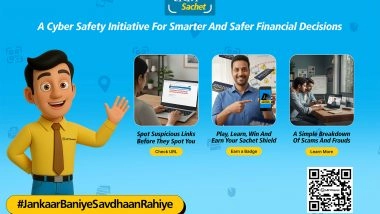 Business News | L&T Finance Ltd. Launches 'Sachet with Sachet,' a Cyber Safety Initiative for Smarter Financial Decisions