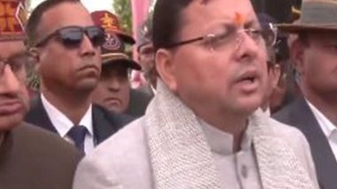 India News | Loco Train Collision at THDC Project in Chamoli; 50-60 Injured, No Casualties: CM Dhami