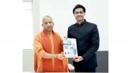Business News | Lucknow: HPDA Vice Chairman Dr. Nitin Gaur Meets CM Yogi; Important Discussion Held on Investor Summit and Industrial Establishment