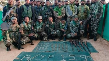 India News | Chhattisgarh: Large Quantity of Arms, Ammunition Dumped by Naxals Recovered in Sukma