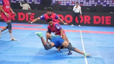 Sports News | UPKL: Purvanchal Panthers Deliver Brilliant Defensive Display to Defeat Brij Stars