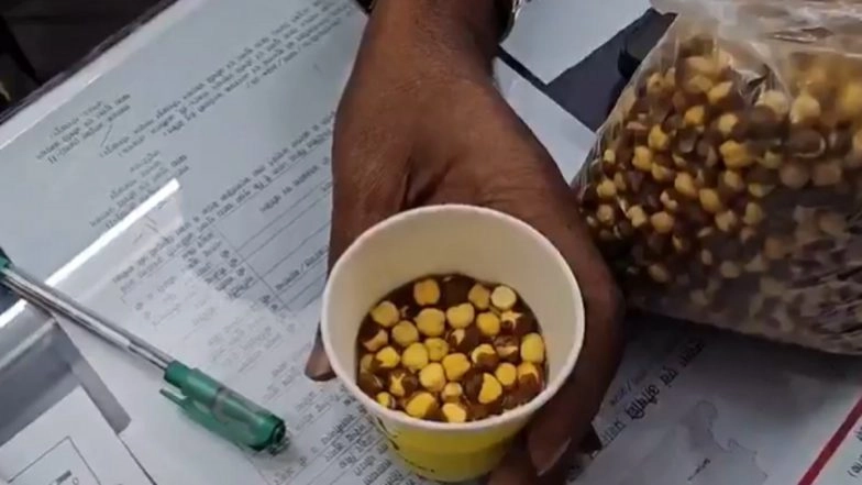 Food Adulteration in Gorakhpur: Food Safety Department Seizes 30 Tonnes of Adulterated Chickpeas Dyed With Auramine Chemical in Uttar Pradesh, Video Surfaces