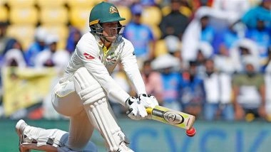 Ashes 2025-26 3rd Test Day 1 Stumps: Alex Carey's Century, Usman Khawaja's Half-Century Steer Australia to 326/8 Against England After Steve Smith Ruled Out Due to Injury