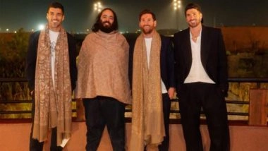 Lionel Messi Experiences Unforgettable Moments with Sacred Indian Traditions As He Visits Anant Ambani's Vantara Following GOAT Tour of India (See Pics)
