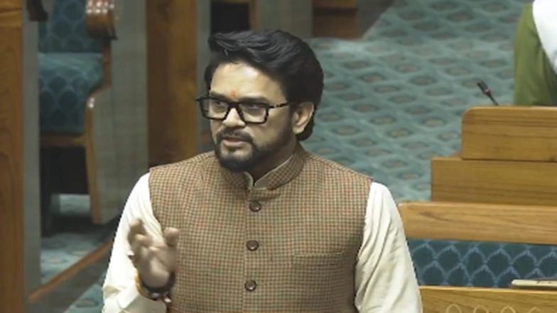 Anurag Thakur Urges Speaker to Act Against Trinamool Member Over Using E-Cigarette in LS Chamber