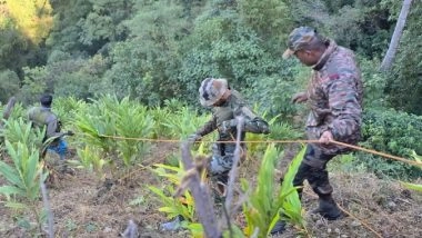 Arunachal Pradesh Road Accident: 21 Construction Workers From Assam Feared Dead As Minitruck Plunges Into Deep Gorge in Anjaw (See Pics and Video)