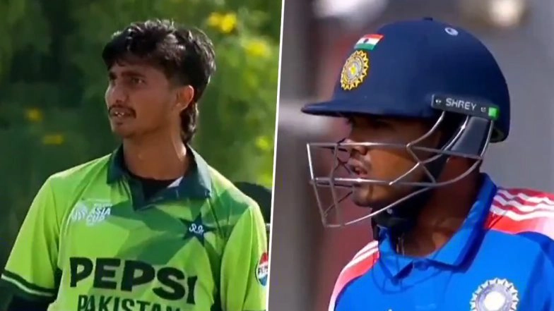 Ayush Mhatre Engages in Angry Exchange With Ali Raza After Pakistan Pacer Gives Him A Send-Off During IND vs PAK U-19 Asia Cup 2025 Final (Watch Video)