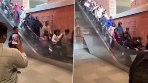 Viral Video Captures Panic As Dhaka’s BRAC University Escalator Accelerates Suddenly