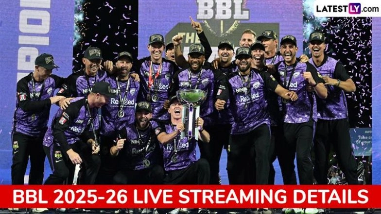 On Which Channel BBL 2025-26 Live Telecast in India Will Be Available? How To Watch Big Bash League Matches Live Streaming Online?