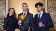 Cristiano Ronaldo Opens Up On His Aim for Historic 1,000 Career Goals After Winning Best Middle East Player Award at Globe Soccer Awards in Dubai Cristiano Ronaldo Opens Up On His Aim for Historic 1,000 Career Goals After Winning Best Middle East Player Award at Globe Soccer Awards in Dubai