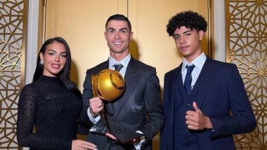 Cristiano Ronaldo Opens Up On His Aim for Historic 1,000 Career Goals After Winning Best Middle East Player Award at Globe Soccer Awards in Dubai
