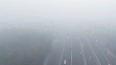 Delhi Air Pollution: Thick Smog Engulfs National Capital As Air Quality Turns &lsquo;Severe&rsquo;, AQI Soared to 413 (Watch Videos)