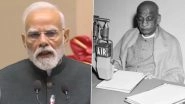 Sardar Vallabhbhai Patel Death Anniversary 2025: PM Narendra Modi Pays Tribute to ‘Iron Man of India’, Says Grateful Nation Can’t Forget His Unparalleled Contribution Sardar Vallabhbhai Patel Death Anniversary 2025: PM Narendra Modi Pays Tribute to ‘Iron Man of India’, Says Grateful Nation Can’t Forget His Unparalleled Contribution