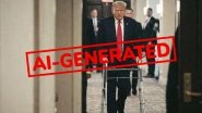 Did Donald Trump Use Walker Inside the White House? Viral Photo of US President Is AI-Generated, Reveals Fact Check