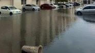 Dubai Rains: Heavy Rainfall Leads to Waterlogging in Parts of the City, Police Ask Residents To Stay Indoors (See Pics and Videos)