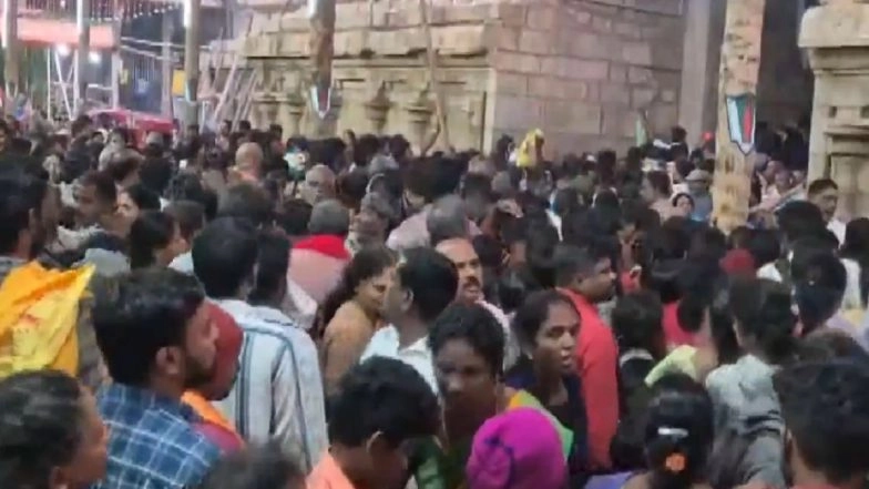 Ekadashi 2025: Thousands of Devotees Throng Temples Across Country for Vaikuntha Ekadashi (Watch Videos)