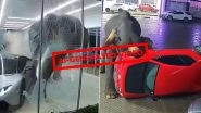 Did an Elephant Damage High-End Vehicles After Entering Luxury Sports-Car Dealership? Viral Reel Is AI-Generated Video