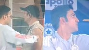 Cameraman Gets Hit By Ball Near Team India Dugout During IND vs SA 5th T20I 2025, Men in Blue Head Coach Gautam Gambhir Shows Concern for Injured Broadcast Staff (Watch Video)