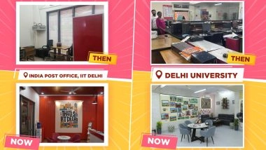 Jyotiraditya Scindia Shares Photos of GenZ Post Offices Across Key Student Campuses in Delhi, Says 'Lit As the Generation They Serve' (See Pics)