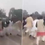 Pilibhit: Former Minister Hemraj Verma Falls Flat on His Face While Running Race With Jitin Prasad During ‘MP Sports Festival’ in Uttar Pradesh, Video Surfaces
