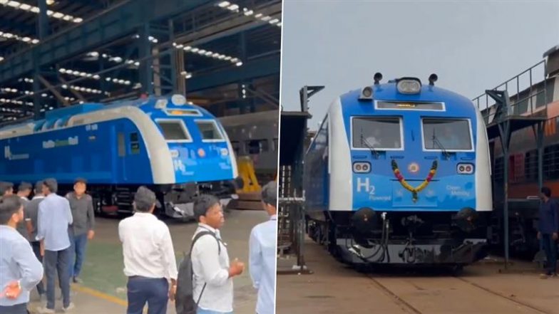 What Is Hydrogen Train? Key Features of India’s First Hydrogen-Powered Trainset Built by Indian Railways