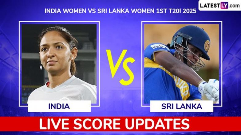IND-W Win By 8 Wickets | India Women vs Sri Lanka Women Highlights of 1st T20I 2025: Jemimah Rodrigues' Half-Century Powers Hosts to Victory