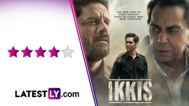 &lsquo;Ikkis&rsquo; Movie Review: Dharmendra &ndash; the Soul of Emotional War Film, Agastya Nanda and Simar Bhatia Make Smashing Feature Film Debut, Jaideep Ahlawat Shines (LatestLY Exclusive)