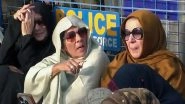 Imran Khan's Sisters Protest Near Adiala Jail in Pakistan's Rawalpindi After Being Denied Permission To Meet Former PM