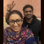 ‘When Comedy and Tragedy Collide’: Smriti Irani Shares Photo With Comedian Zakir Khan After Being Stranded at Airport Following IndiGo Flight Cancellations (See Pic)