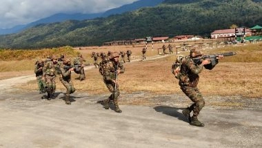 Indian Army, Assam Rifles Successfully Validate Helicopter Insertion at Vijaynagar in Arunachal Pradesh (See Pics)