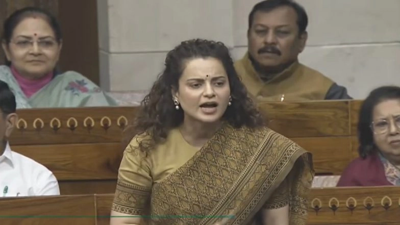 ‘PM Modi Logon Ke Dilon Ko Hack Karte Hain’, Says BJP MP Kangana Ranaut While Defending SIR During Debate on Electoral Reforms In Lok Sabha (Watch Video)