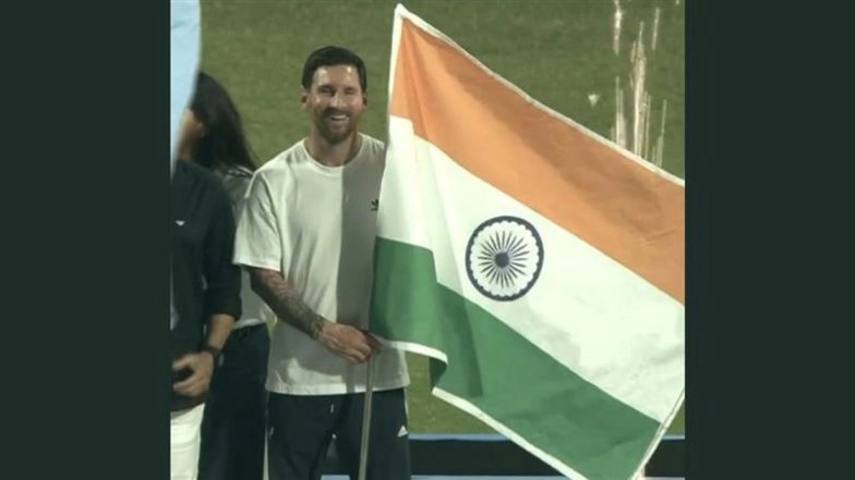 Lionel Messi's GOAT India Tour 2025 Free Live Streaming Online: How To Watch Argentina Star Footballer's Mumbai Event Live Telecast on TV & Football Match Updates IST?