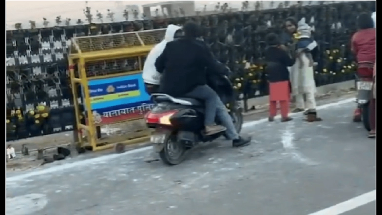 Lucknow: Viral Videos Show People Stealing Decorative Flower Pots After PM Narendra Modi Inaugurates Rashtra Prerna Sthal