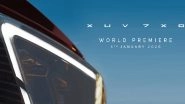 Mahindra XUV700 Facelift Officially Named XUV 7XO, World Premium Set for January 5, 2026; Check Specifications and Features of Upcoming SUV